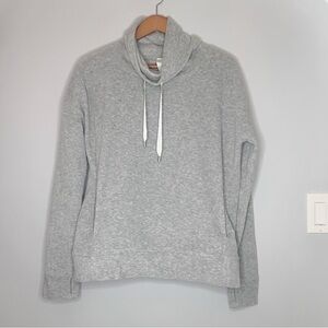 Lululemon Go Forward Pullover Heathered Core Light Grey Size 10